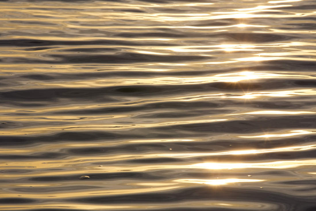 Sunset ripples