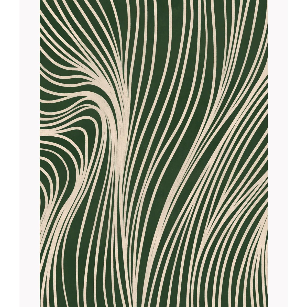 Green Lines | Canvas Print